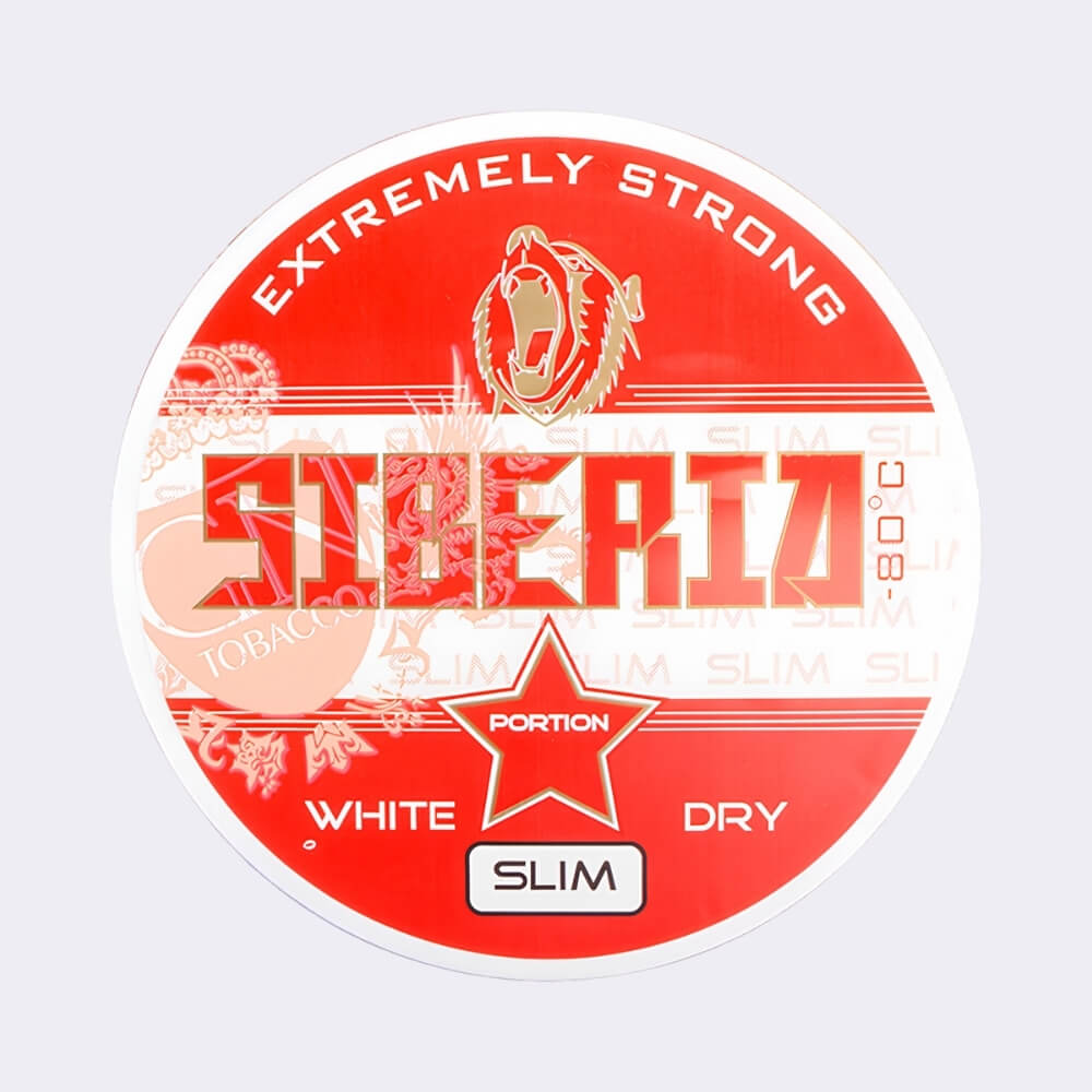 Siberia -80°C White Dry Slim Extremely Strong