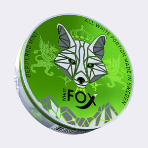 white fox peppered mint snus nicotine